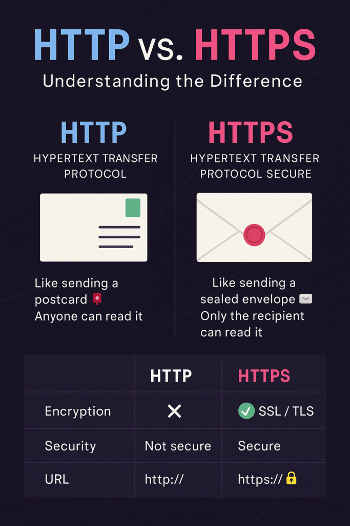 Difference Between HTTP And HTTPS